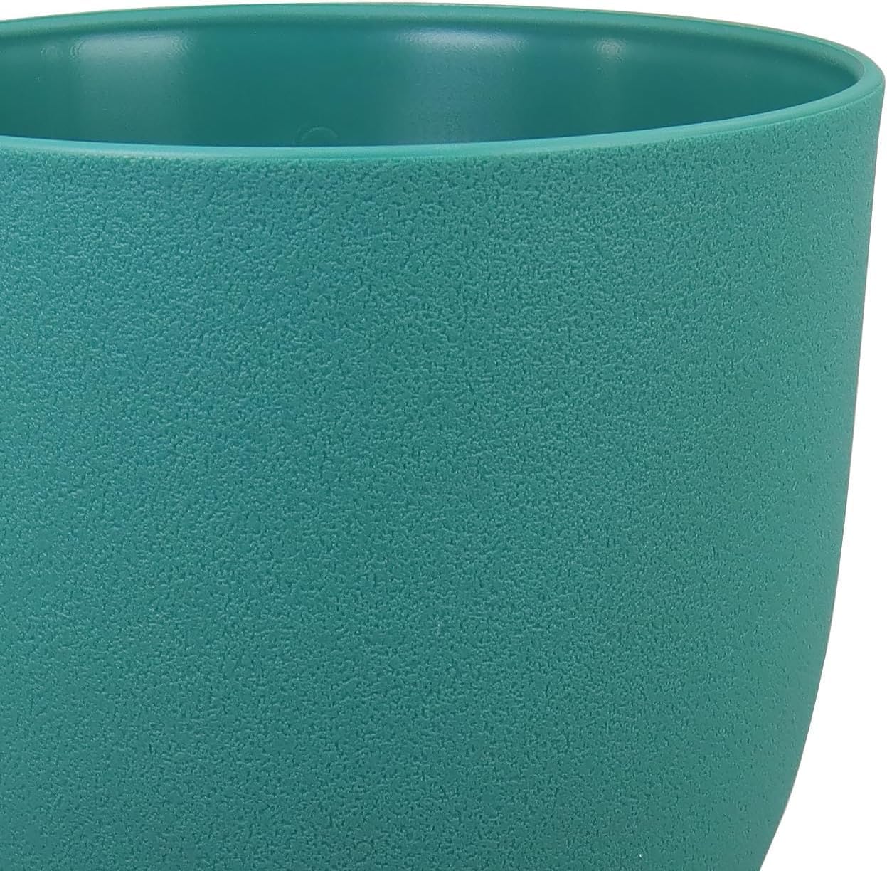 Thumbnail 6 de PROFIKLA 20/18/16cm Plastic Plant Pots Set – Blue with Drainage Holes and Saucers