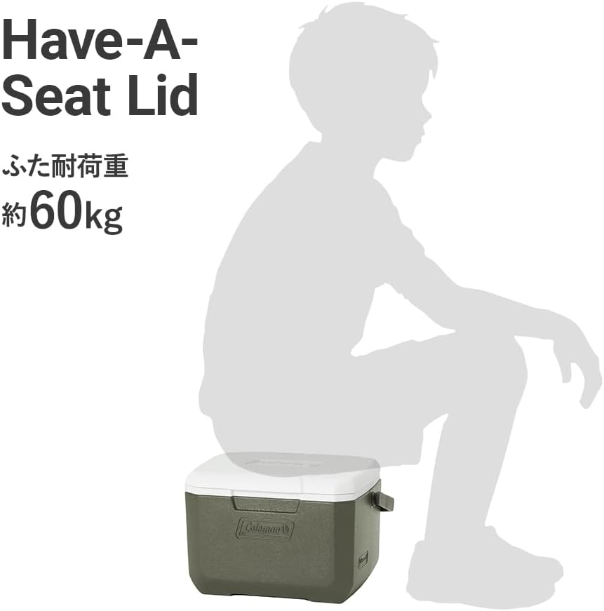 Detalle 1 de Coleman テイク6 クーラーボックス 4.7L オリーブ スイングハンドル付き