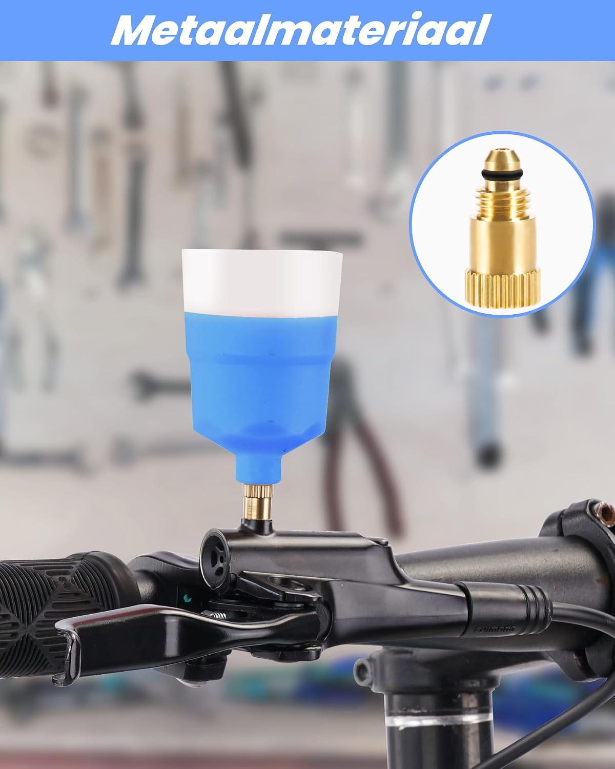 Detalle de mtbtour RU-M01 ontluchtingskit voor MAGURA-remmen met 180 ml minerale olie