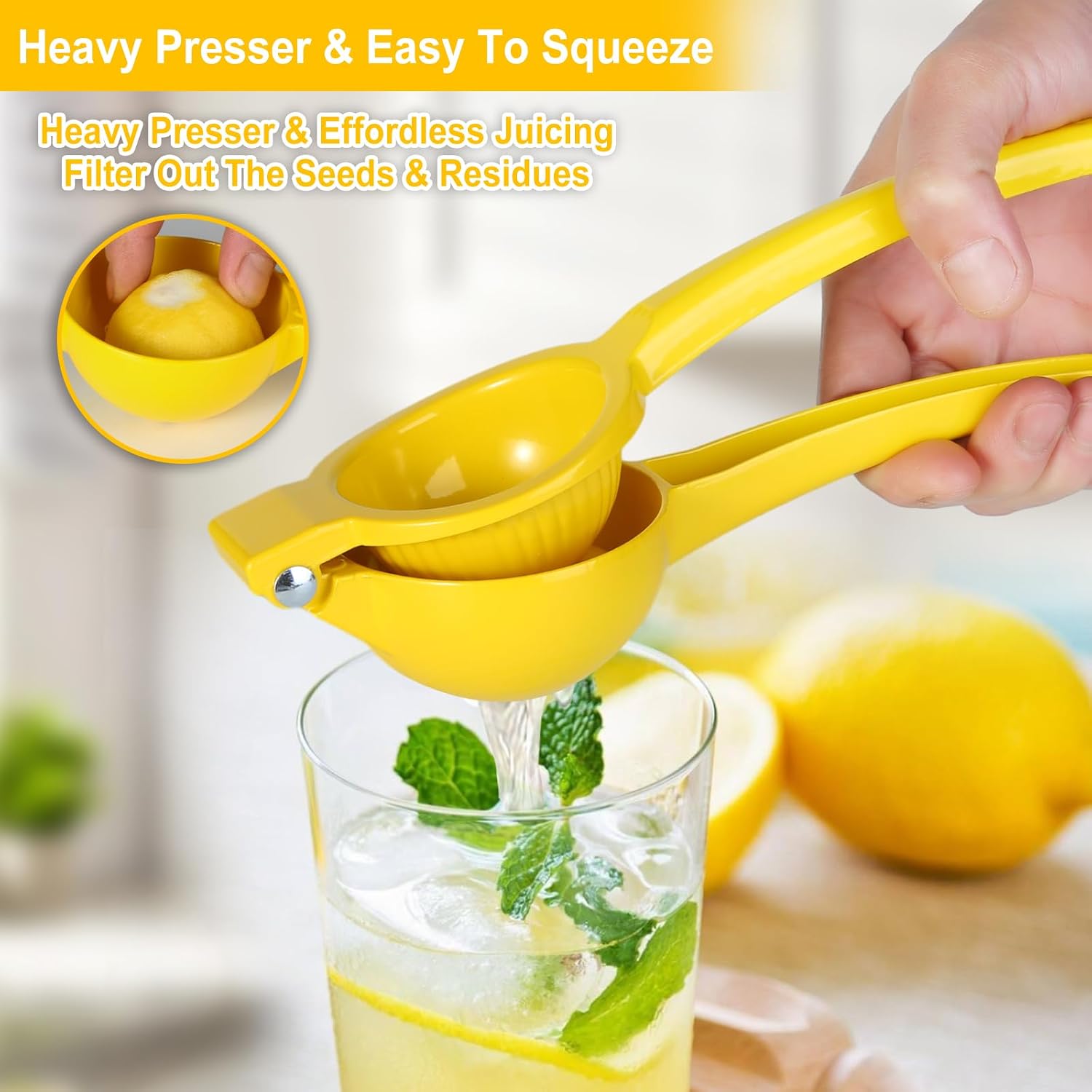 Thumbnail 1 de TEZZ Manual Citrus Juicer, Aluminum Alloy