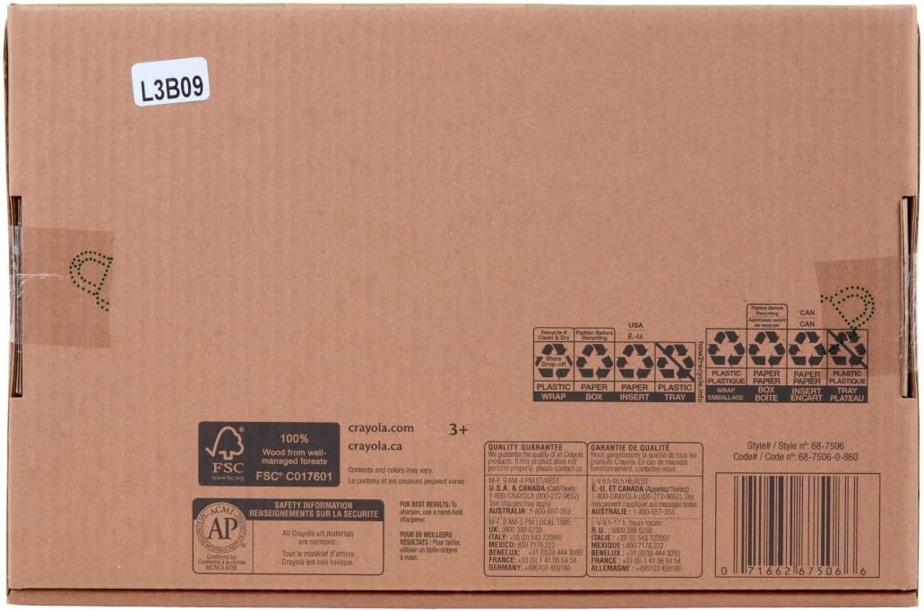 Thumbnail 6 de Crayola Colored Pencils Classpack (240ct) — Bulk 12-Color Pencils with Sharpeners for Classroom Use