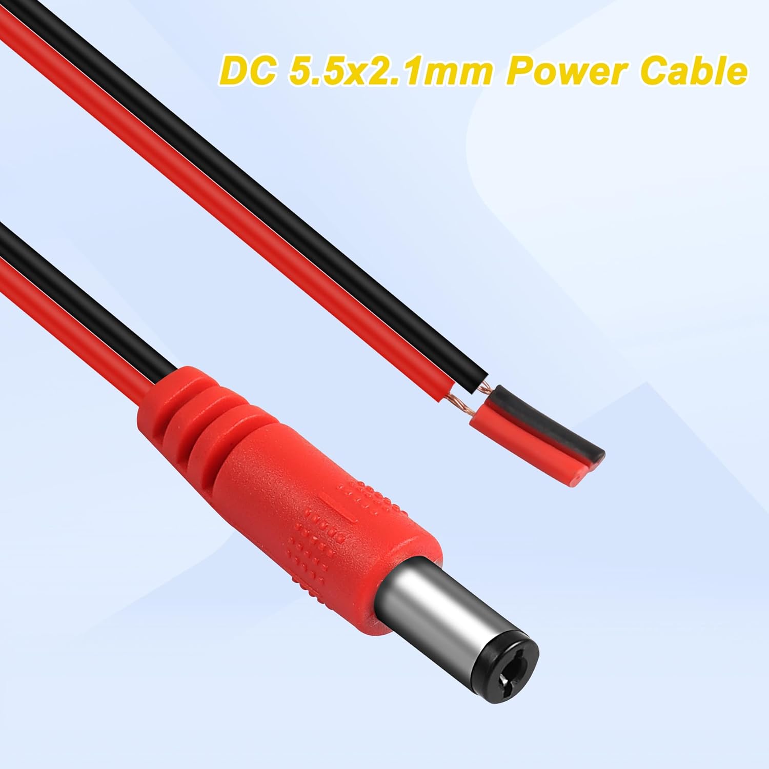 Detalle de MEIRIYFA Backup Camera RCA Video Cable (6M) – RCA Male to Male with Trigger Wire, Double-Shielded