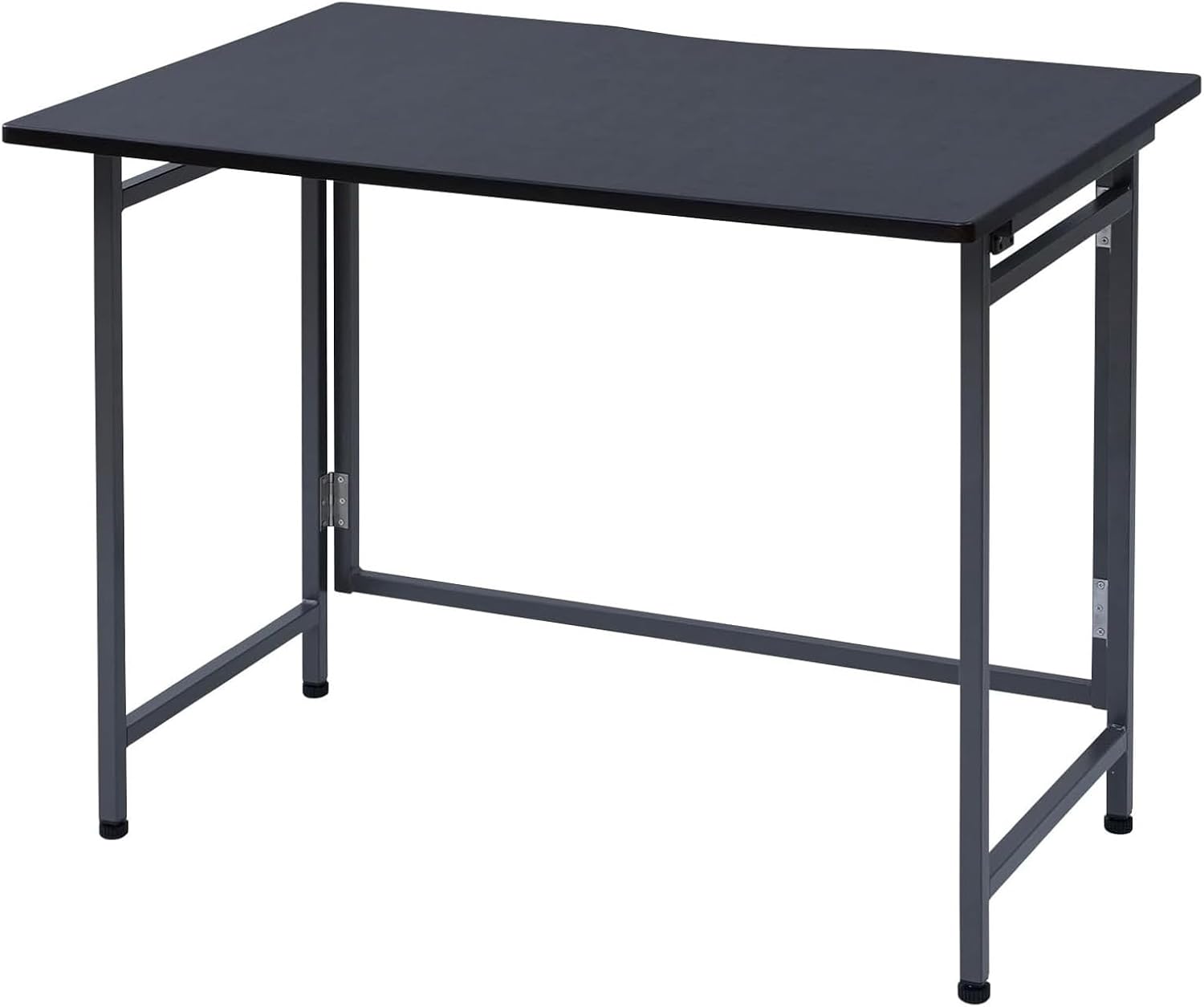 Detalle de 山善 CPST-9060(MBR/MBR) 折りたたみデスク 幅90×奥行60cm 完成品・アジャスター付き