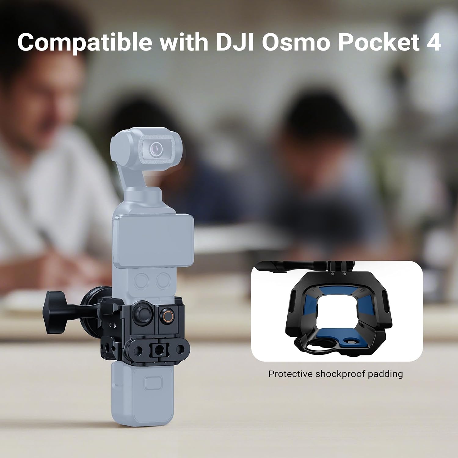 Detalle 2 de NEEWER Gimbal Camera Cage for Xtra Muse & DJI Osmo Pocket 4 (AC069)