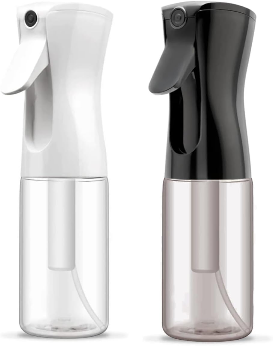 Detalle de ELEMSY Spray Bottle for Hair (2 Pack, 6.8 OZ) Continuous Mister Empty Spray Bottles