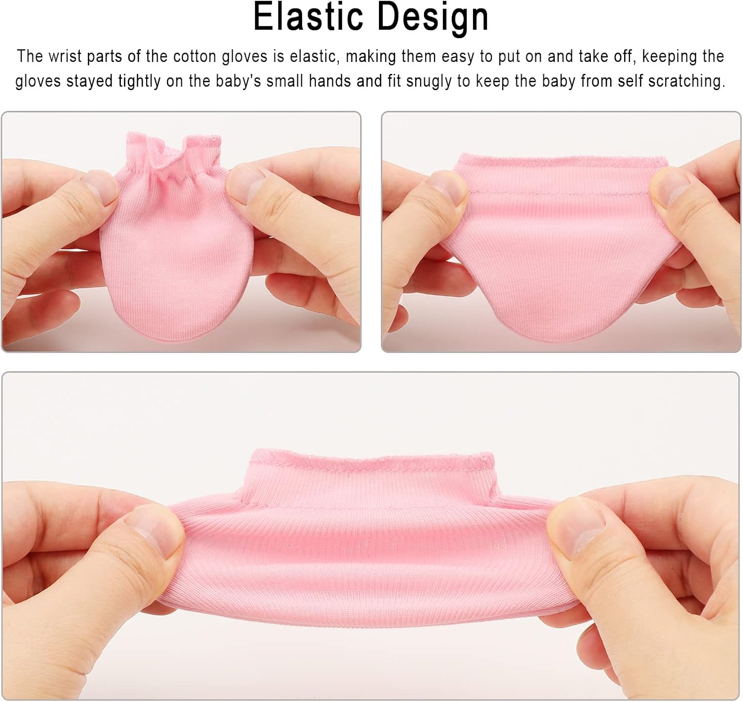 Thumbnail 6 de DRESHOW Newborn Baby Mittens 0–6 months