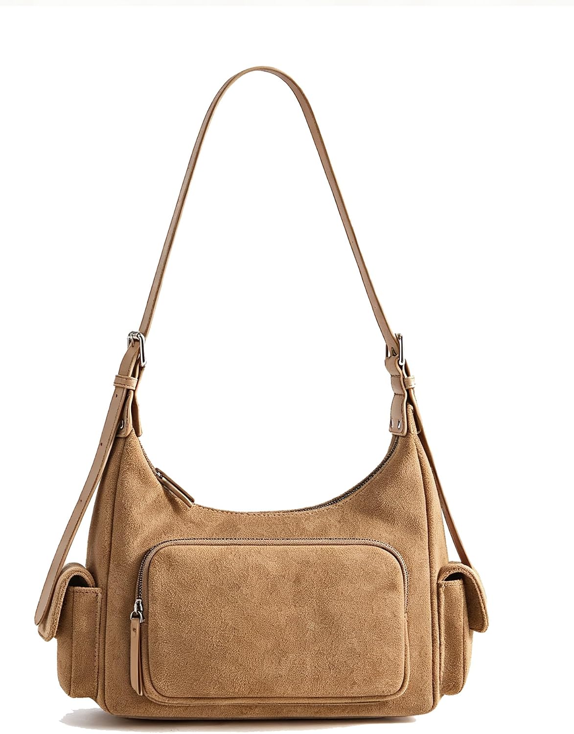 Detalle de Missnine Hobo Bag in Faux Suede