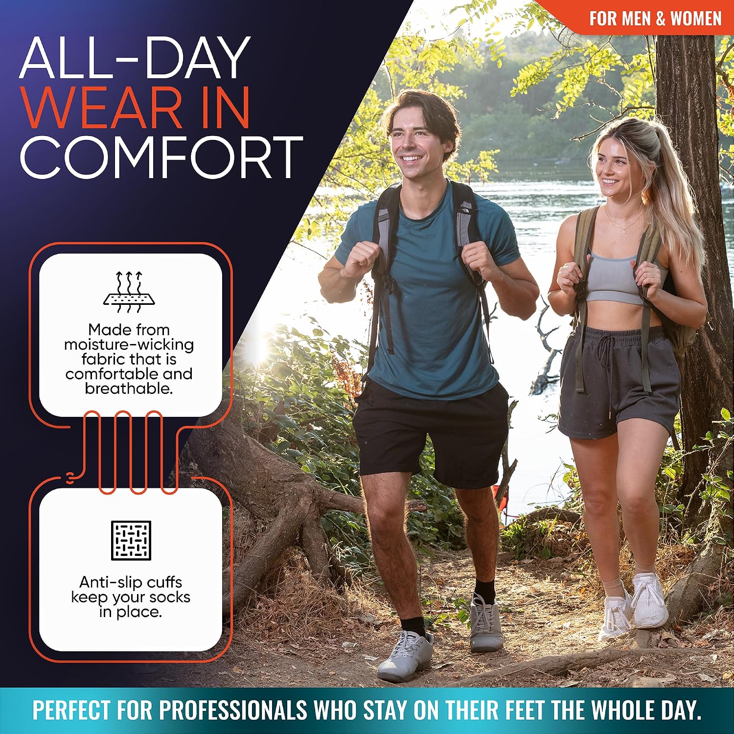 Thumbnail 5 de Compression Socks 20-30 mmHg