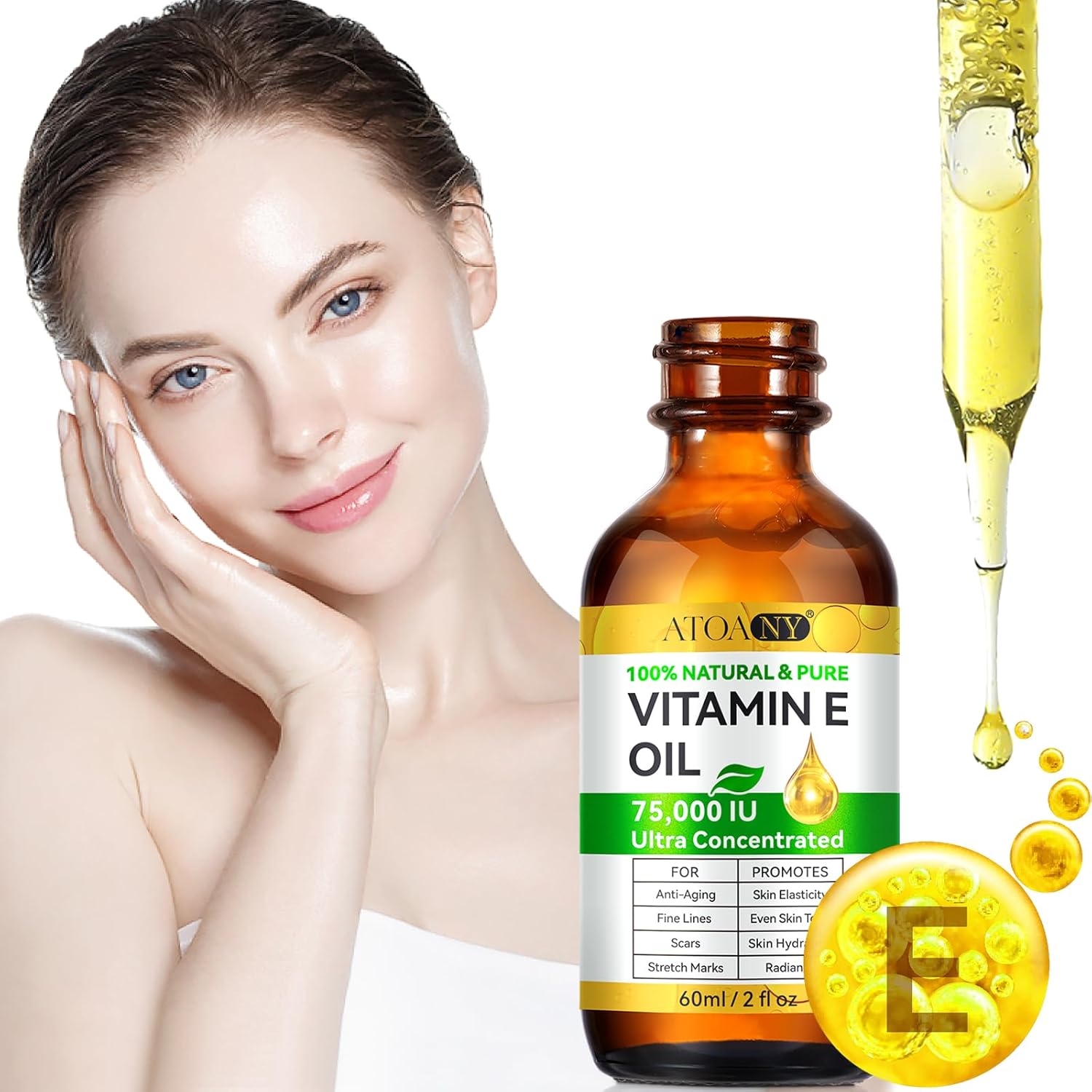 Thumbnail 4 de Vitamina E Líquida Pura 75.000 IU para piel