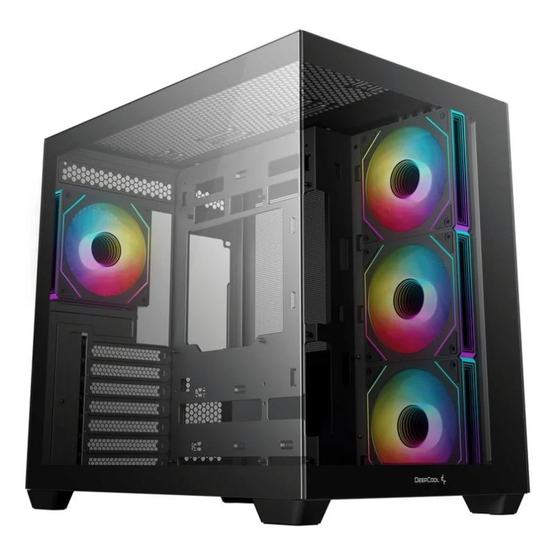 Detalle 2 de DeepCool CG530 4F con 4 ventiladores