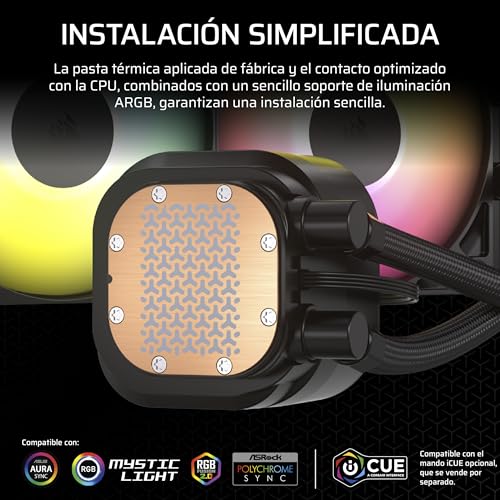 Thumbnail 2 de CORSAIR Nautilus 360 RS ARGB Refrigeración líquida 360 mm