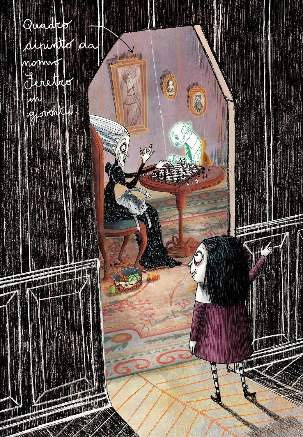 Detalle de Mortina. Una storia che ti farà morire dal ridere. Ediz. a colori – illustrerad barnbok på italienska