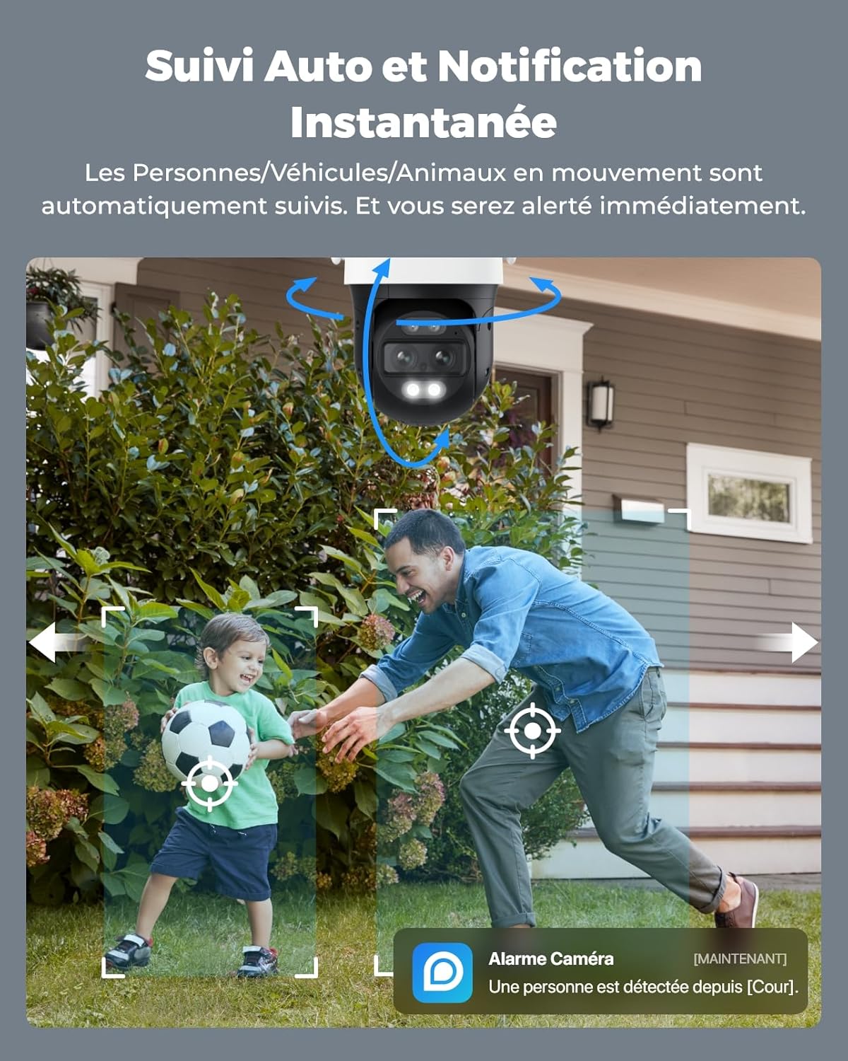 Thumbnail 3 de Reolink 4K PTZ Caméra Surveillance WiFi Extérieure