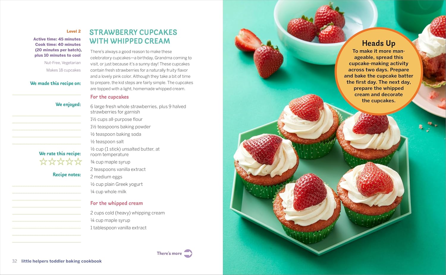 Detalle de Little Helpers Toddler Baking Cookbook: Sweet and Savory Recipes to Make, Bake, and Share