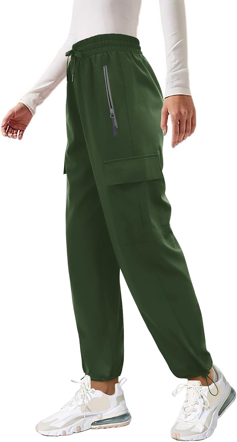 Detalle de Friptspyg Pantalon cargo outdoor femme léger : trekking, randonnée rapide et poches sécurisées
