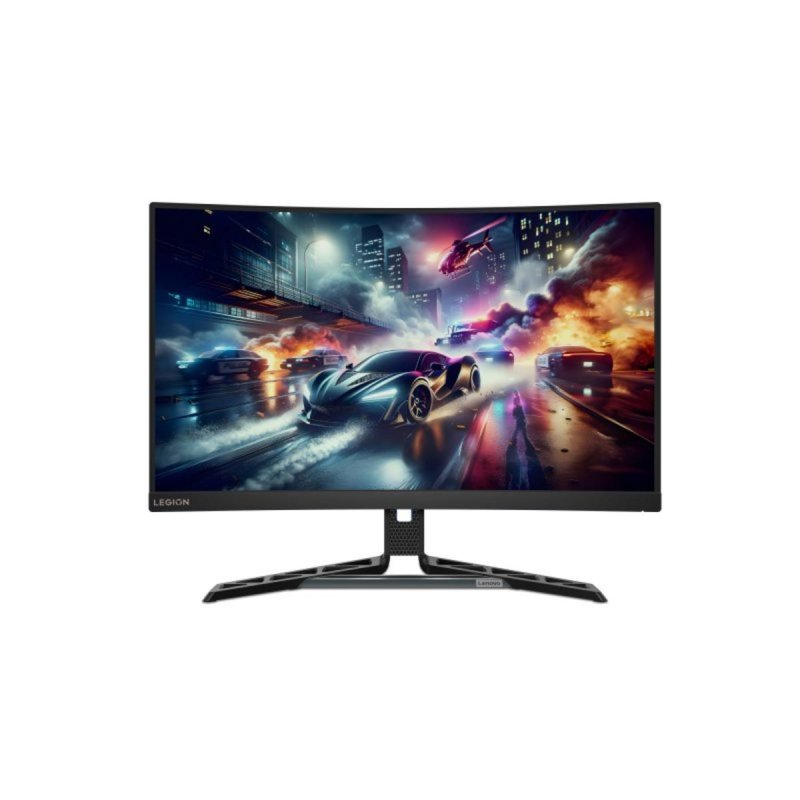 Detalle de Monitor Lenovo Legion R27qc-30 de 27" QHD VA, 180 Hz, curvo 1500R, FreeSync y altavoces