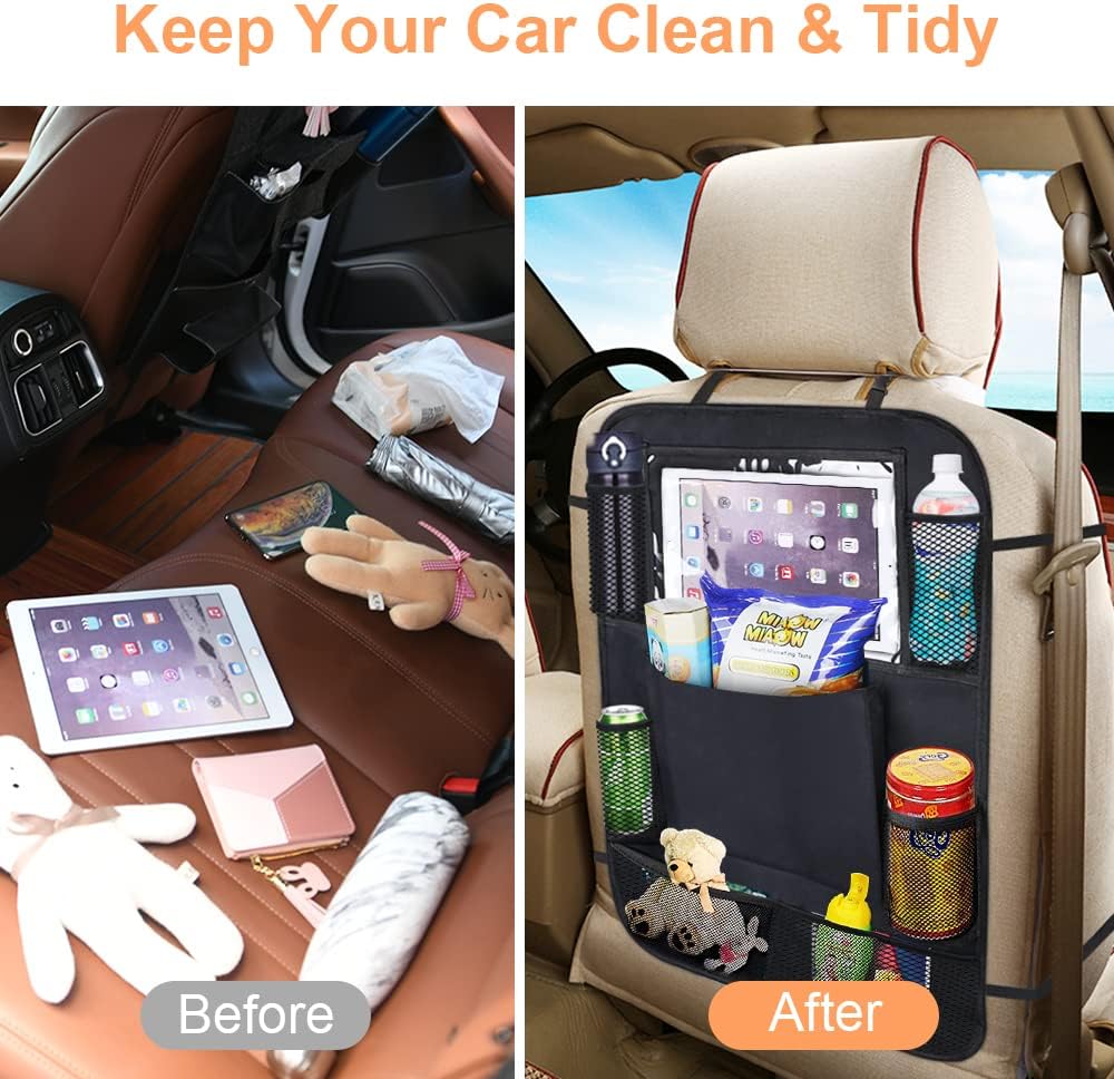 Thumbnail 5 de URAQT Car Organiser back seat organiser with 10" tablet holder