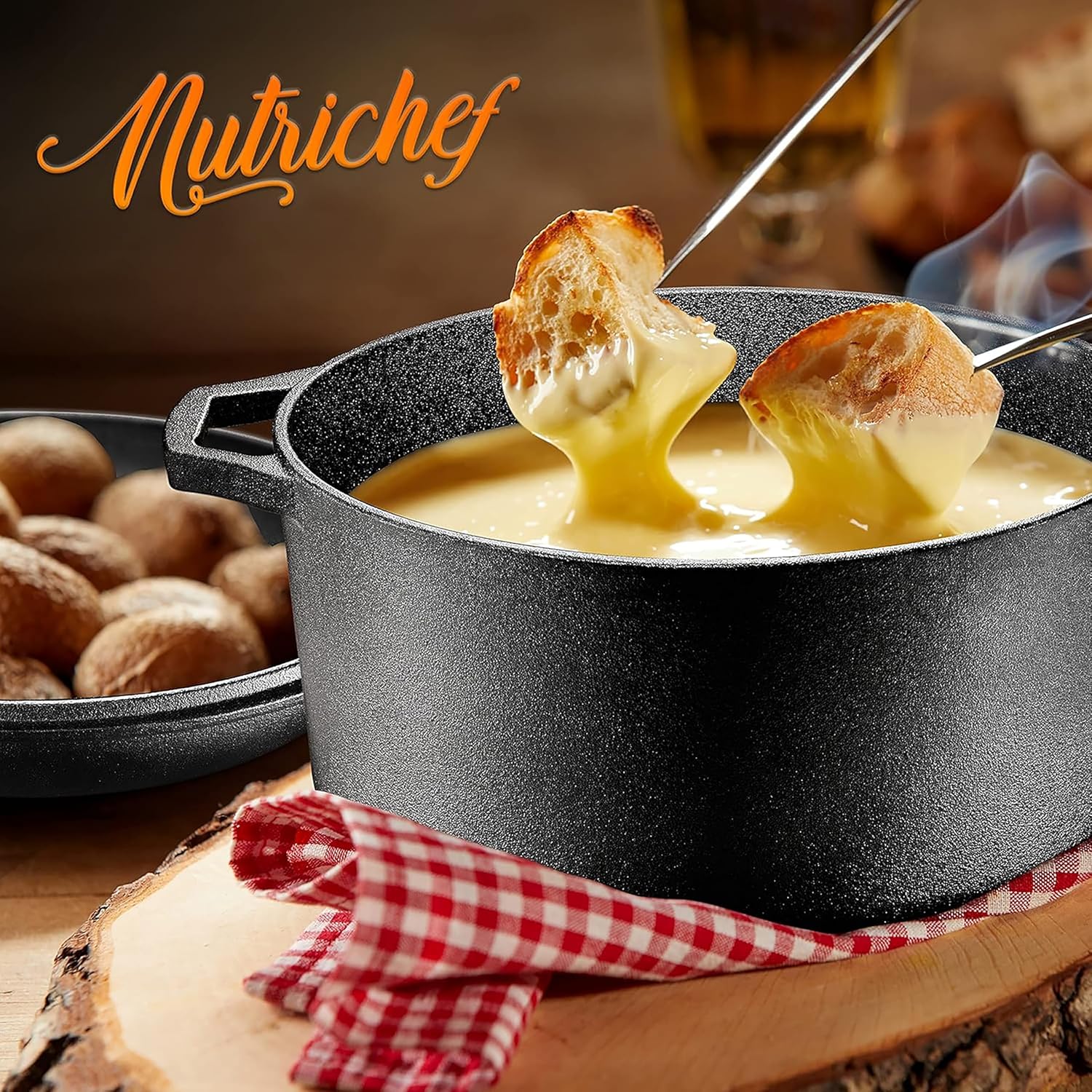 Thumbnail 6 de Nutrichef Forno Olandese in Ghisa 🍲