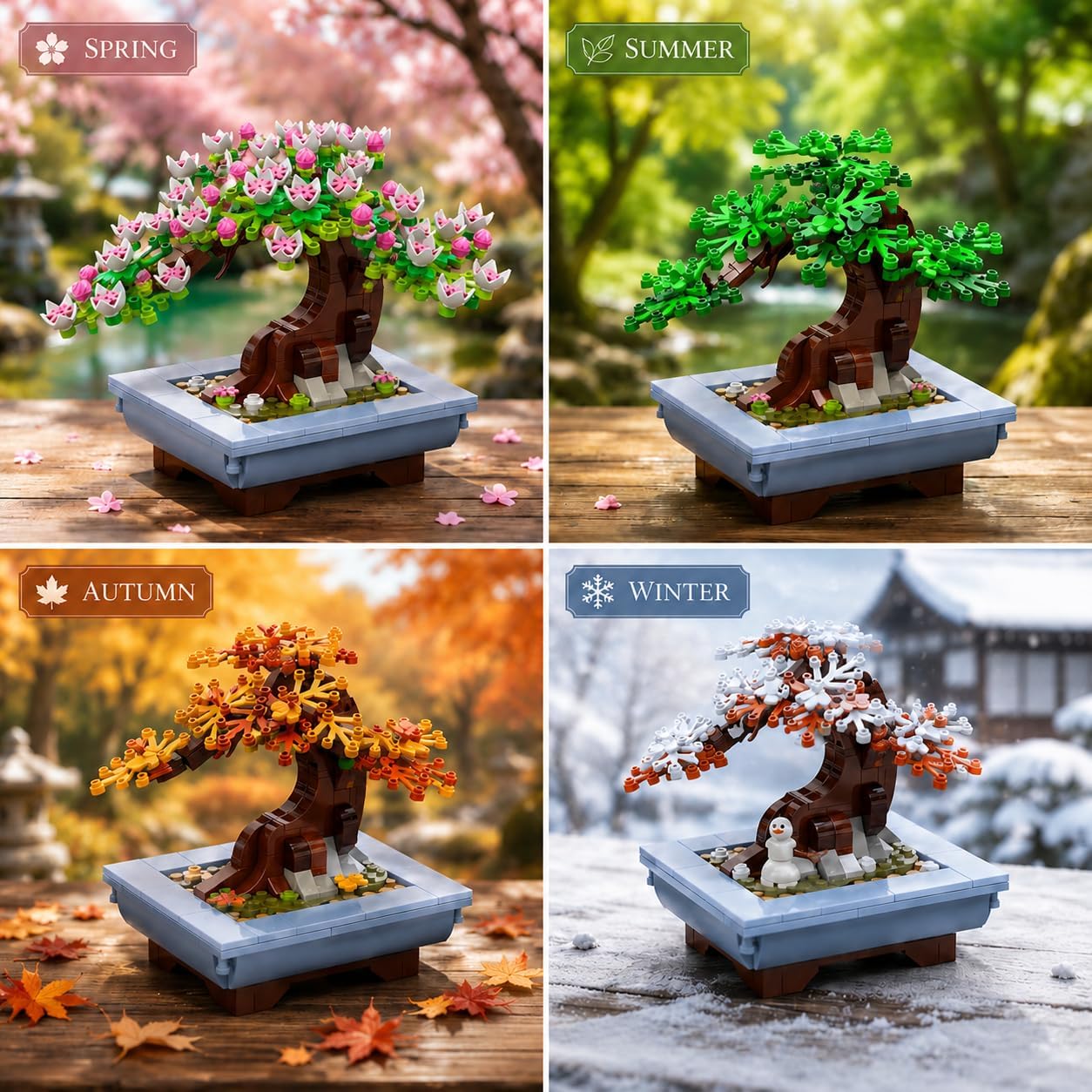Thumbnail 1 de CUBIMANA Cherry Blossoms Bonsai Set