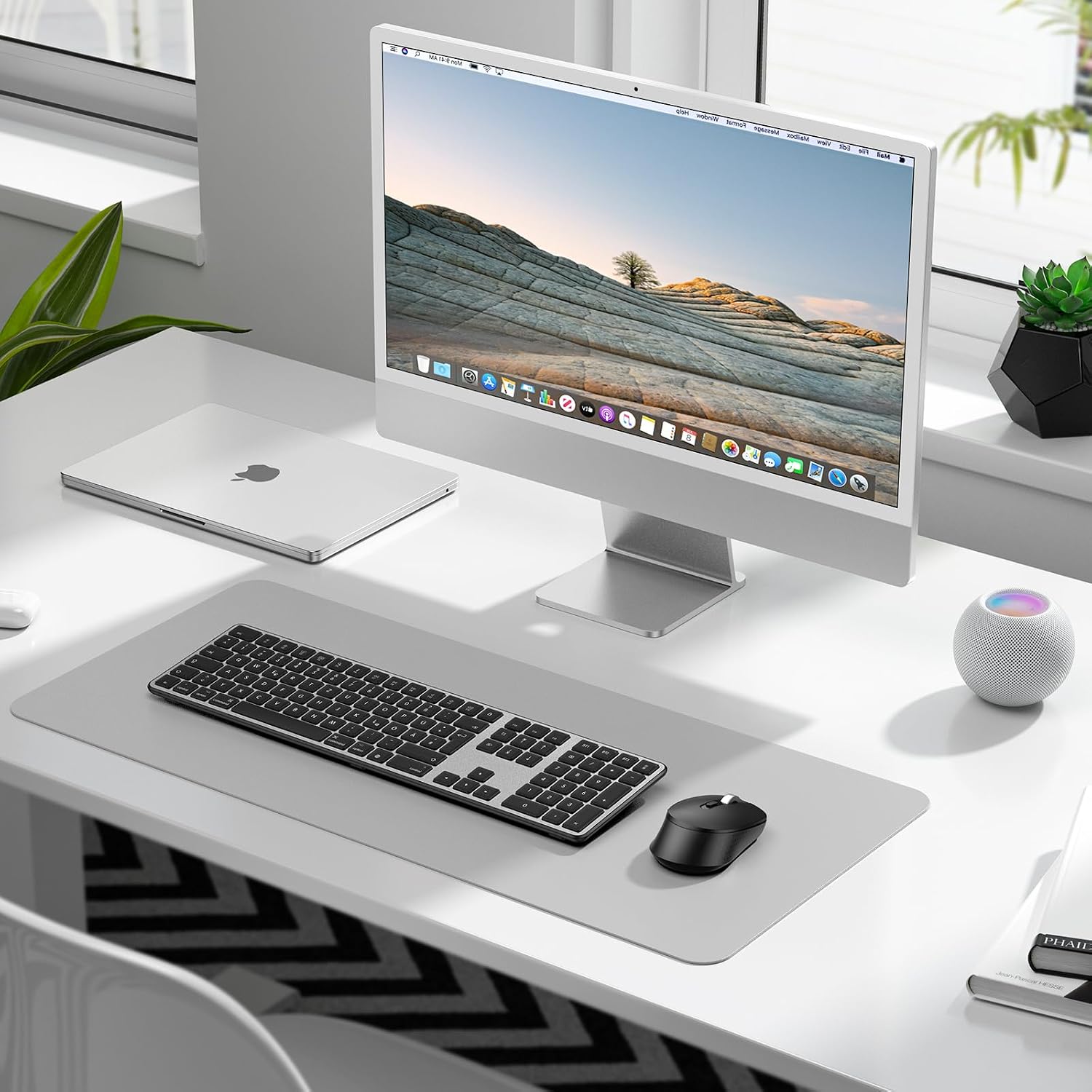 Thumbnail 6 de OMOTON Bluetooth Tastatur & Maus Set für MacBook Air/Pro, iMac, iMac Pro, Mac mini (QWERTZ, DE, mit Multi-Gerät-Funktion)