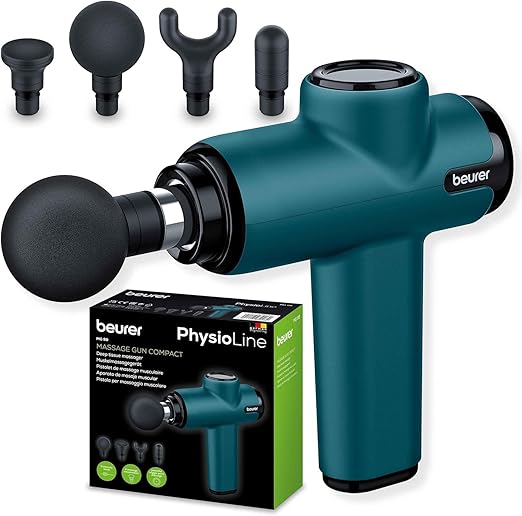 Detalle de Beurer MG 99 Pistola de masaje muscular 💆♂️, compacta y potente