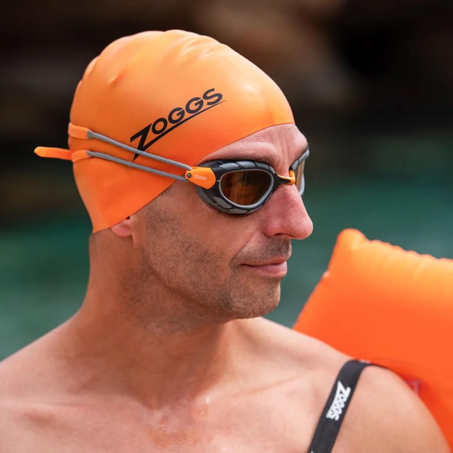 Thumbnail 4 de Zoggs Predator Occhiali da nuoto per adulti con protezione UV, cinturini a puleggia regolabili e antiappannamento