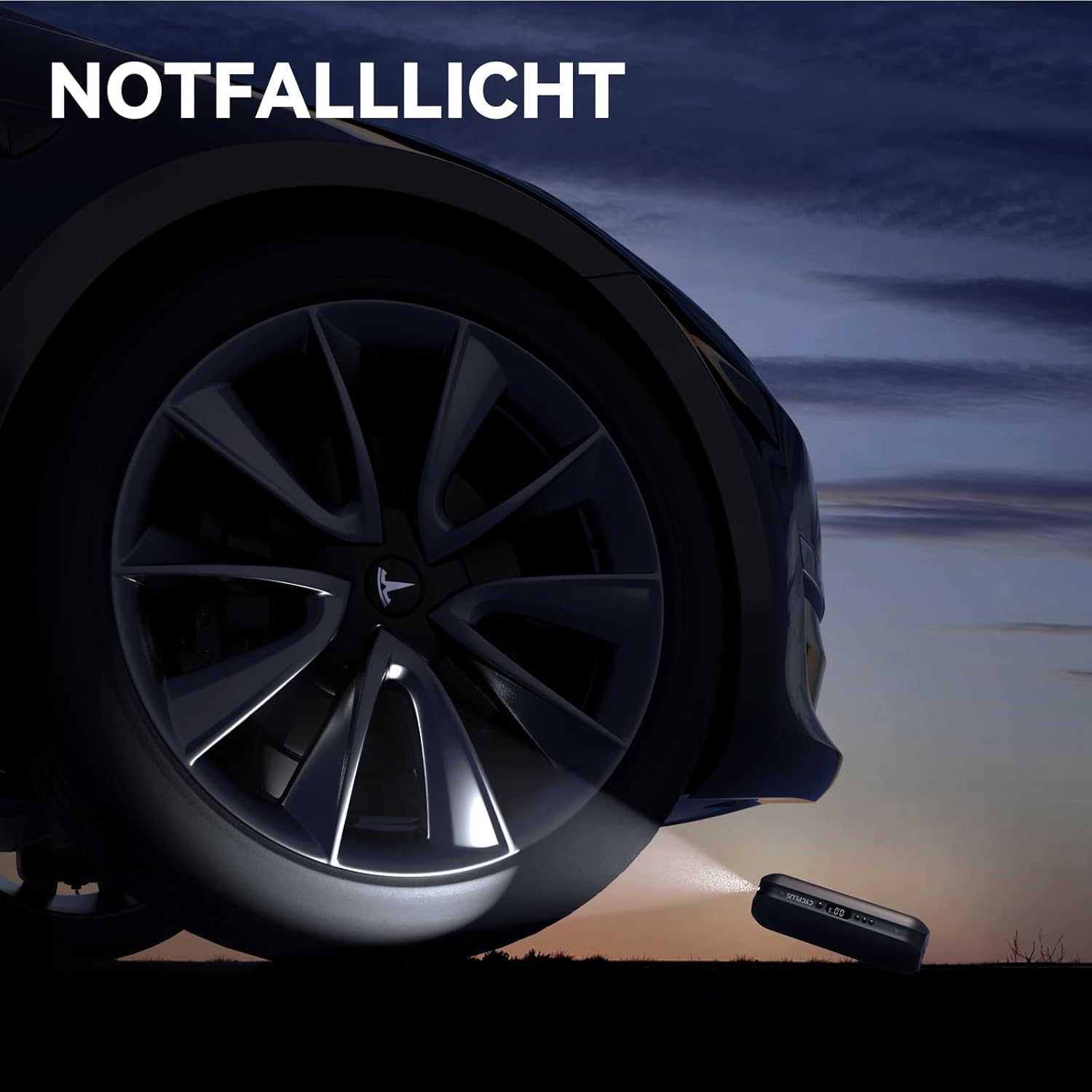 Thumbnail 5 de CYCPLUS AL1 Reifenpumpe 12V DC/AC 2‑in‑1