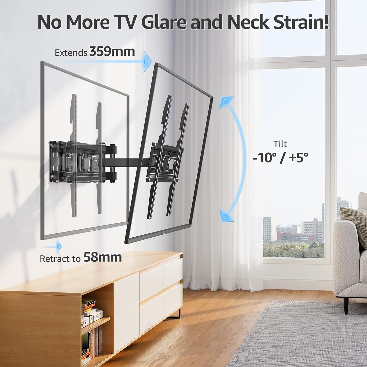 Thumbnail 3 de MOUNTUP EU0092A TV wall mount 70-inch, 45kg