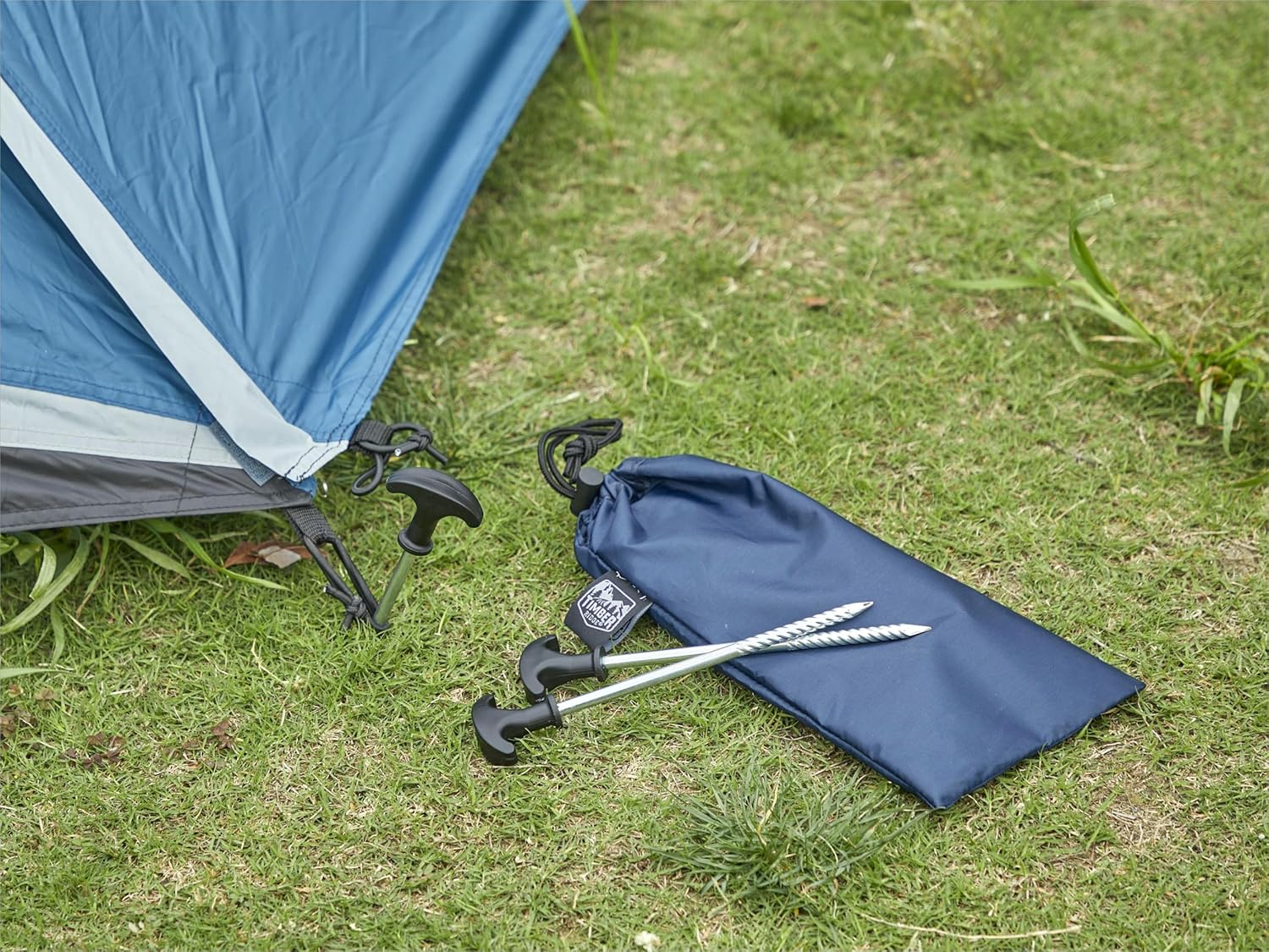 Detalle 2 de TIMBER RIDGE 10 Pack Heavy-Duty Tent Pegs (20.5cm) for Hard Ground
