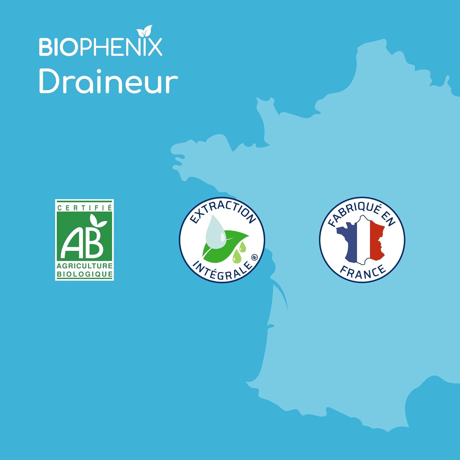 Thumbnail 4 de Biophénix Draineur Biologique 90 gélules – complément alimentaire BIO 100% végétal