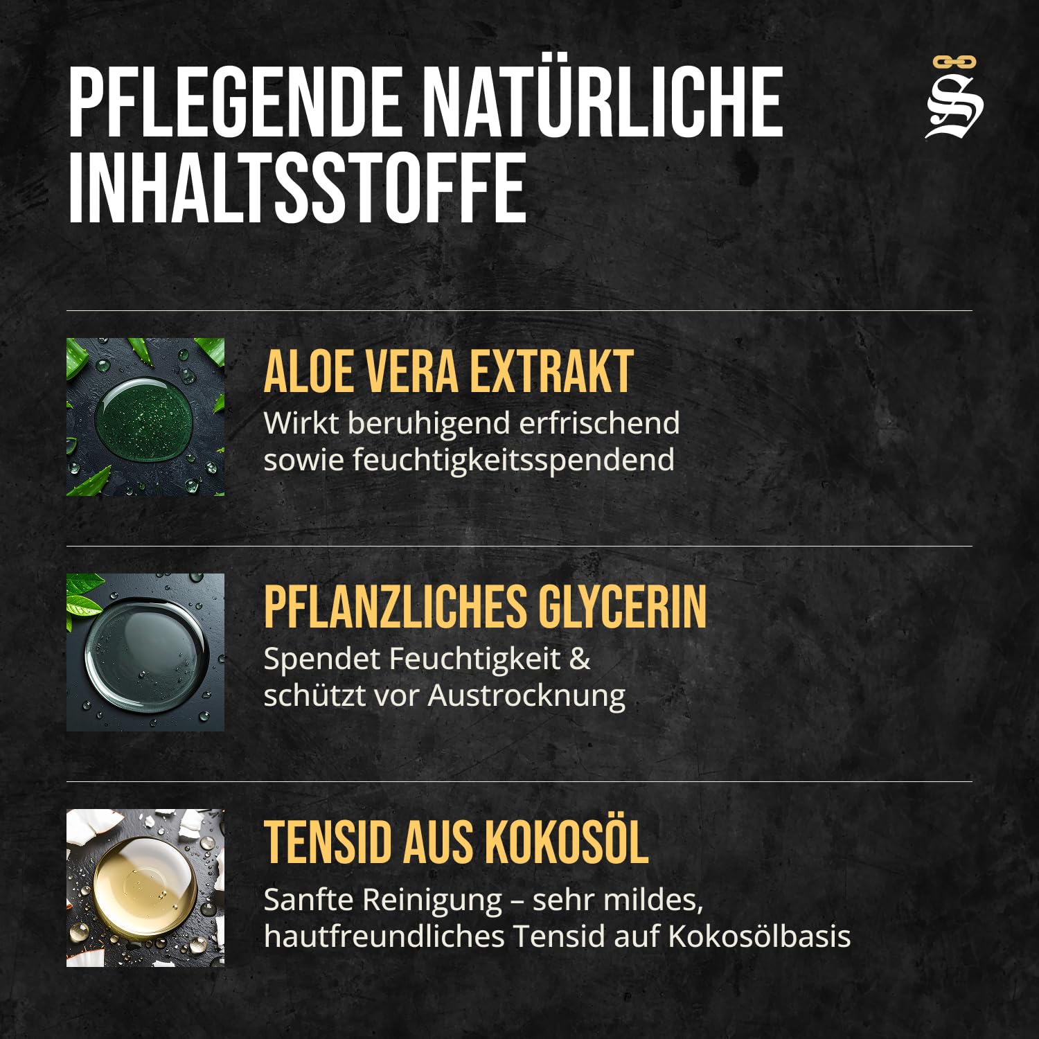 Detalle 2 de Störtebekker Premium Shampoo Bar Aloe Vera – 100 g, 3-in-1 Festes Shampoo Duschseife für Haare, Kopfhaut & Bart