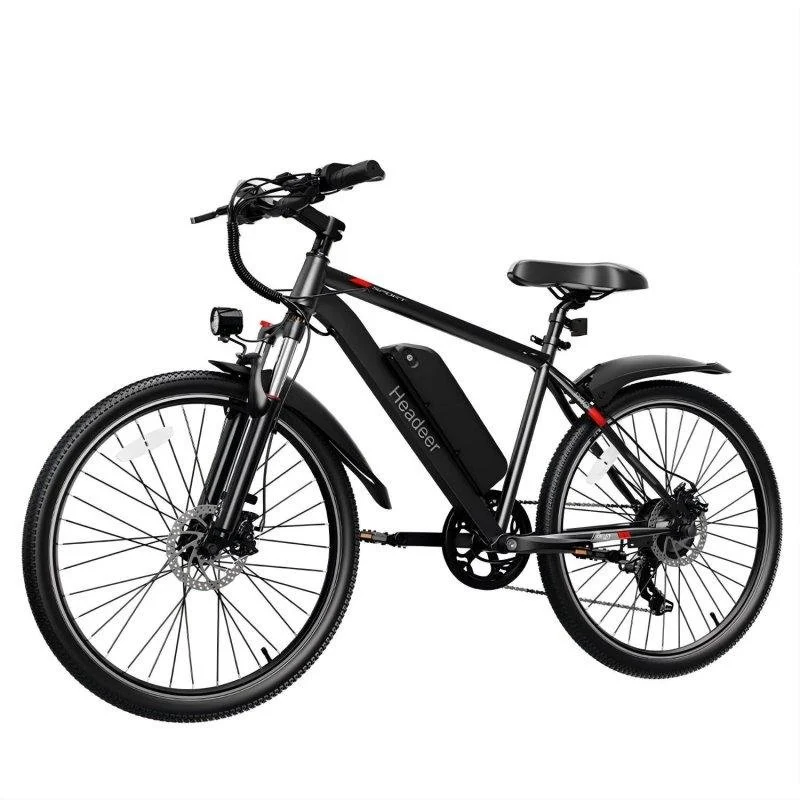 Detalle de Bicicleta Eléctrica Headeer BK1350: 500W, batería 48V 13,5Ah y 26" para urbano y ocio