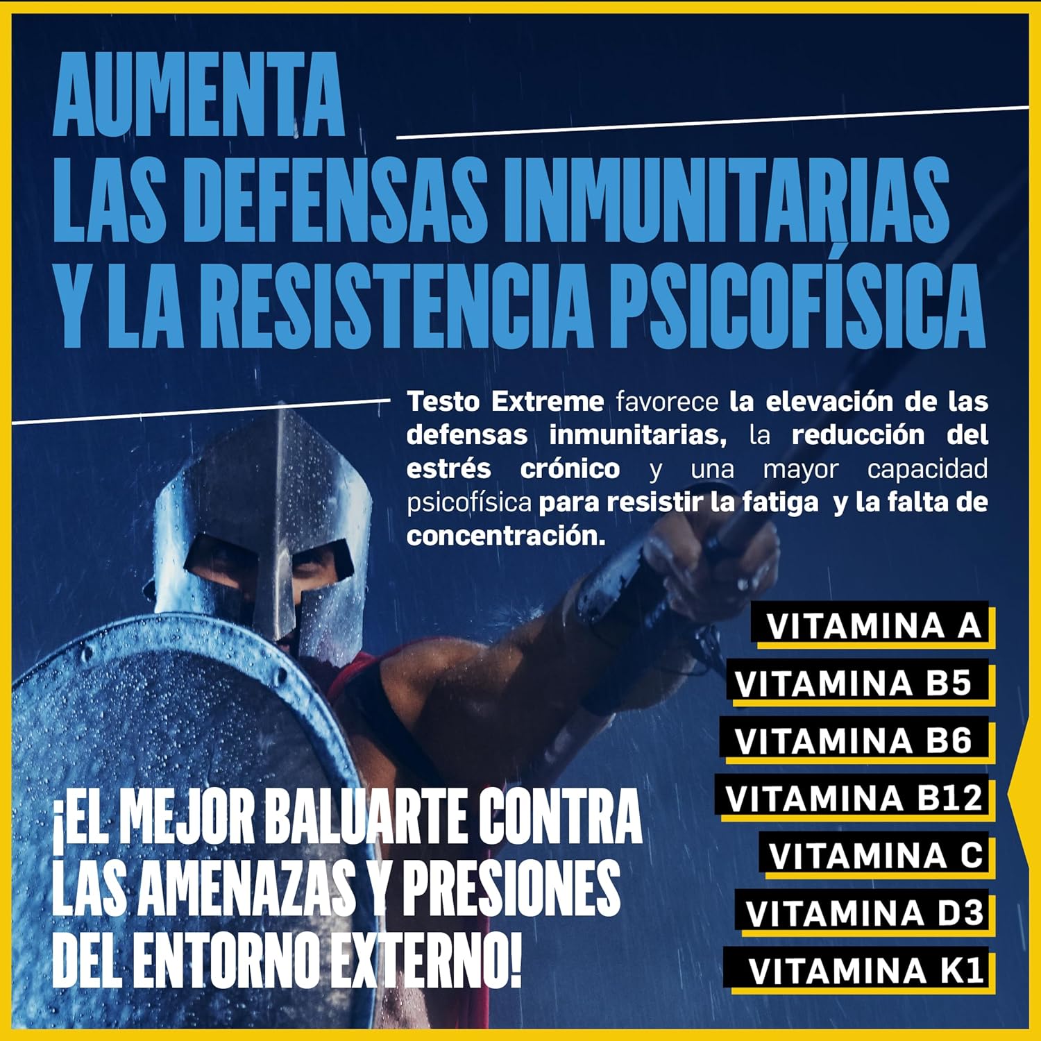 Detalle de Italian Elite® Testo Extreme 240 cápsulas – Potenciador Natural de Testosterona 💊