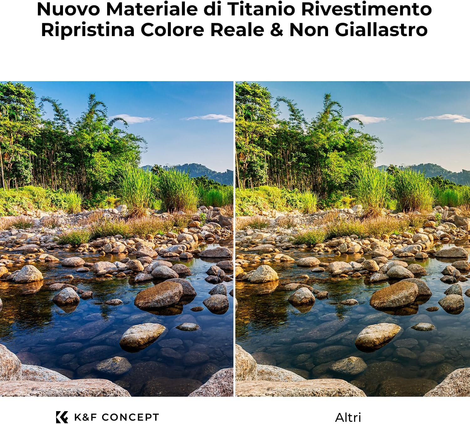 Thumbnail 2 de K&F CONCEPT Nano-Xcel 95mm Filtro Polarizzatore Circolare CPL True Color (28 strati, trattamento nano)