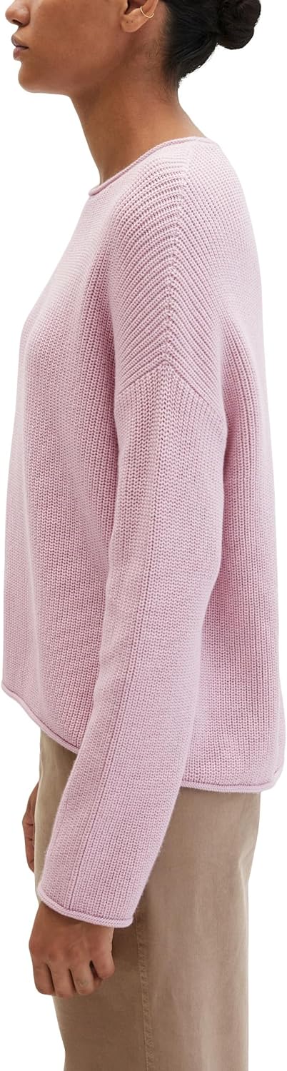 Detalle de Marc O'Polo Damen Pullover 602605960171 – Alltagstauglicher Casual-Pullover