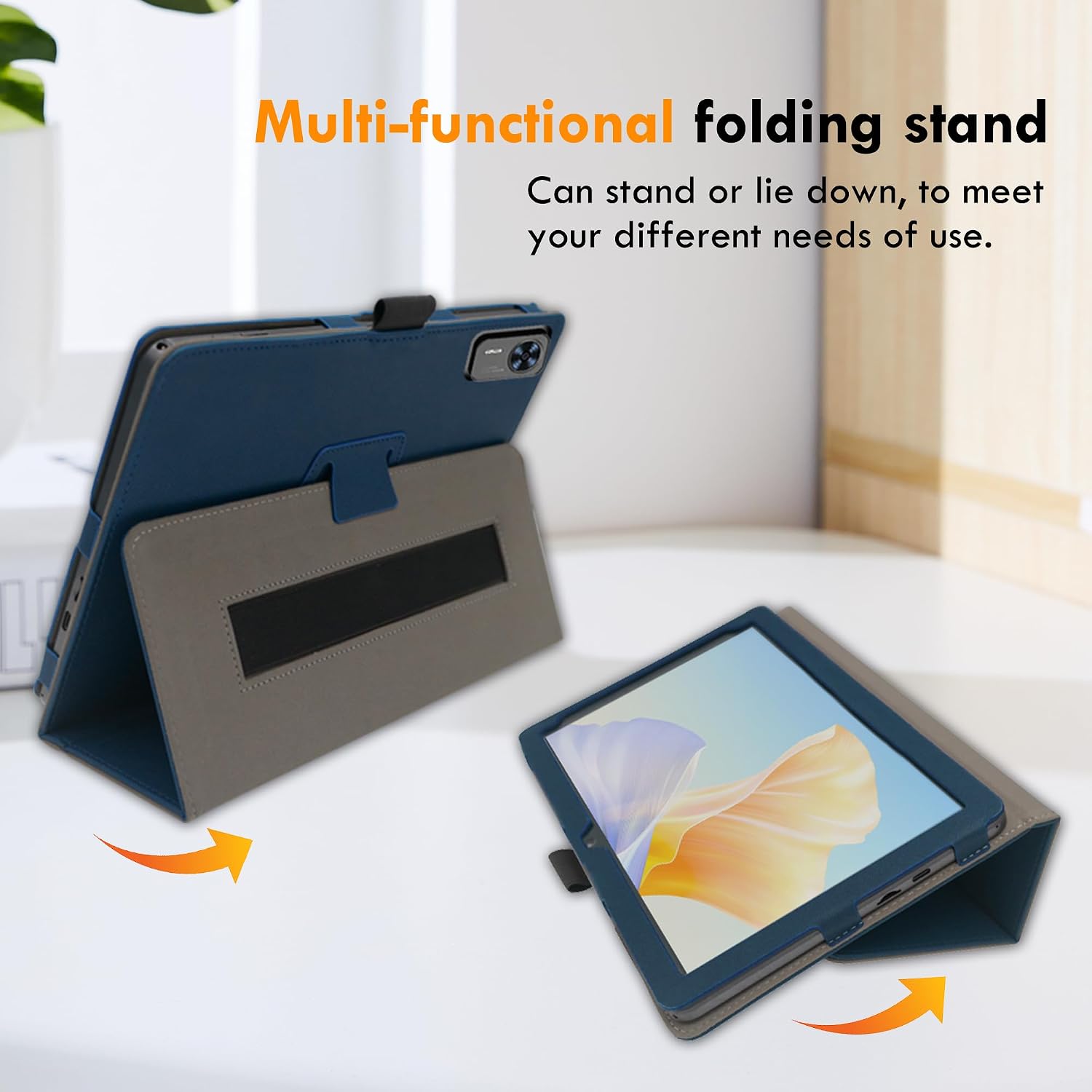 Detalle de zZjoOoj Schutzhülle für DOOGEE T36 12 Zoll Tablet inkl. 9H-Folie, Ständer und Anti-Kratzen-Set