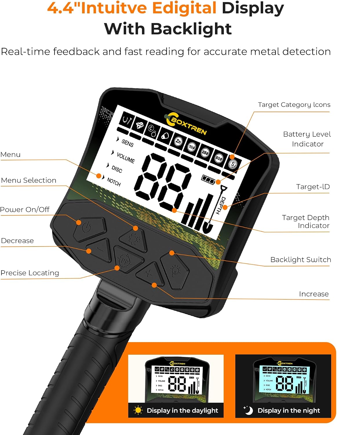 Thumbnail 3 de Metal detector with 12-inch IP68 coil