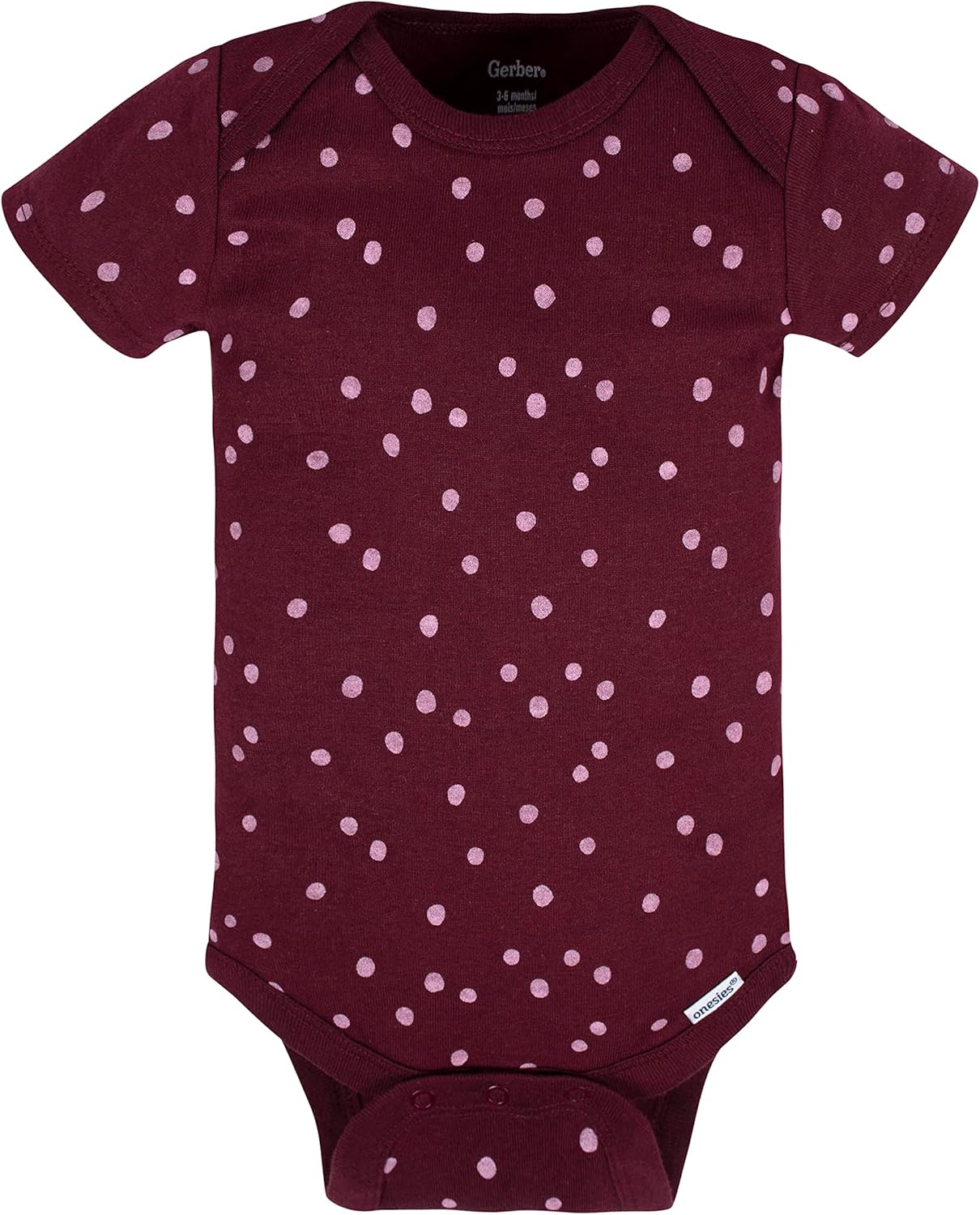 Detalle de Gerber Bodysuits manches courtes pour bébé fille – lot de 5