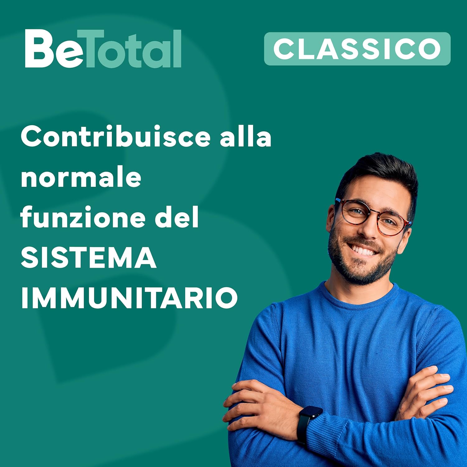 Detalle 2 de Be-Total Compresse Integratore Alimentare con Vitamina B – 80 Mini Compresse