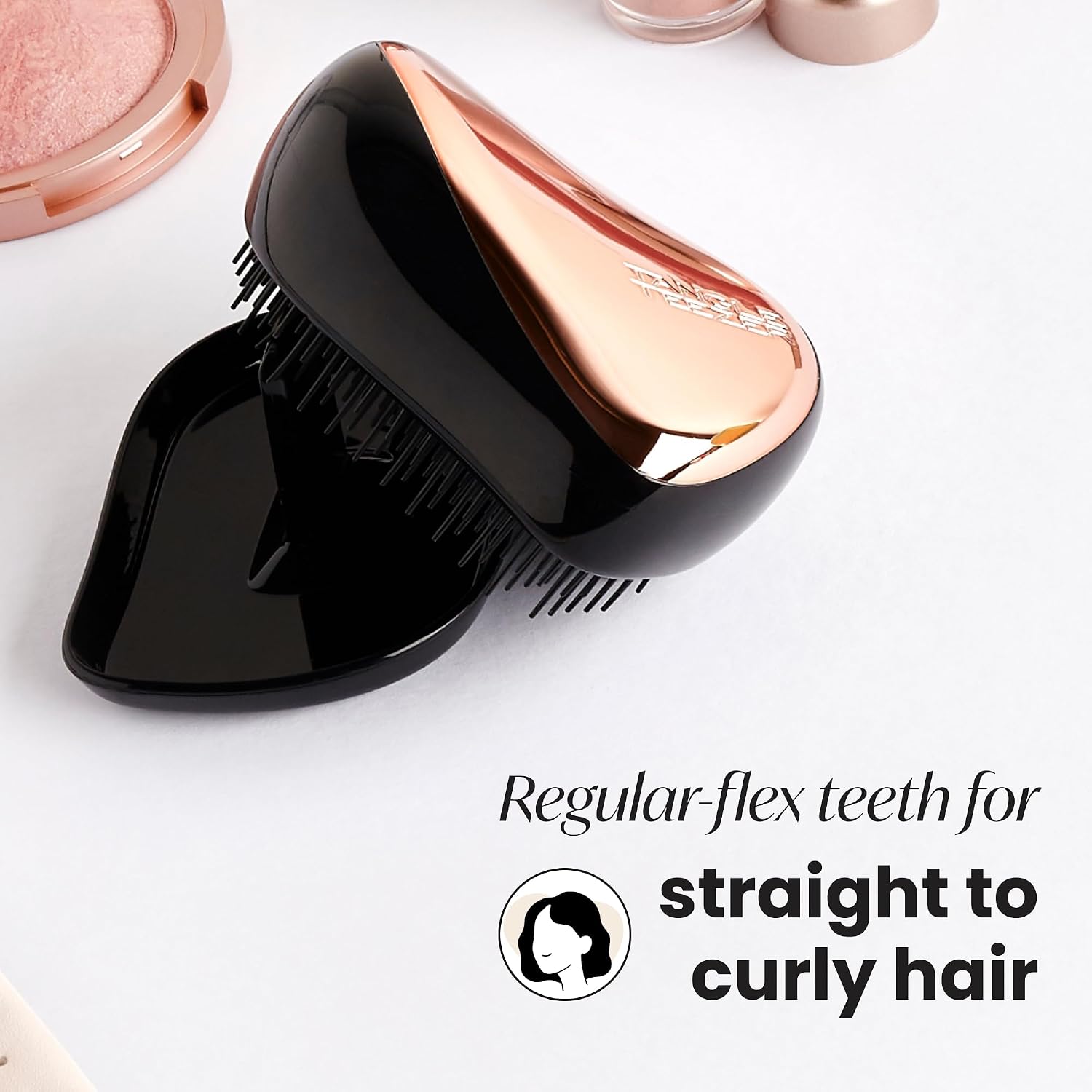 Detalle de Tangle Teezer Compact Styler Detangler Reisefreundlich 🎀