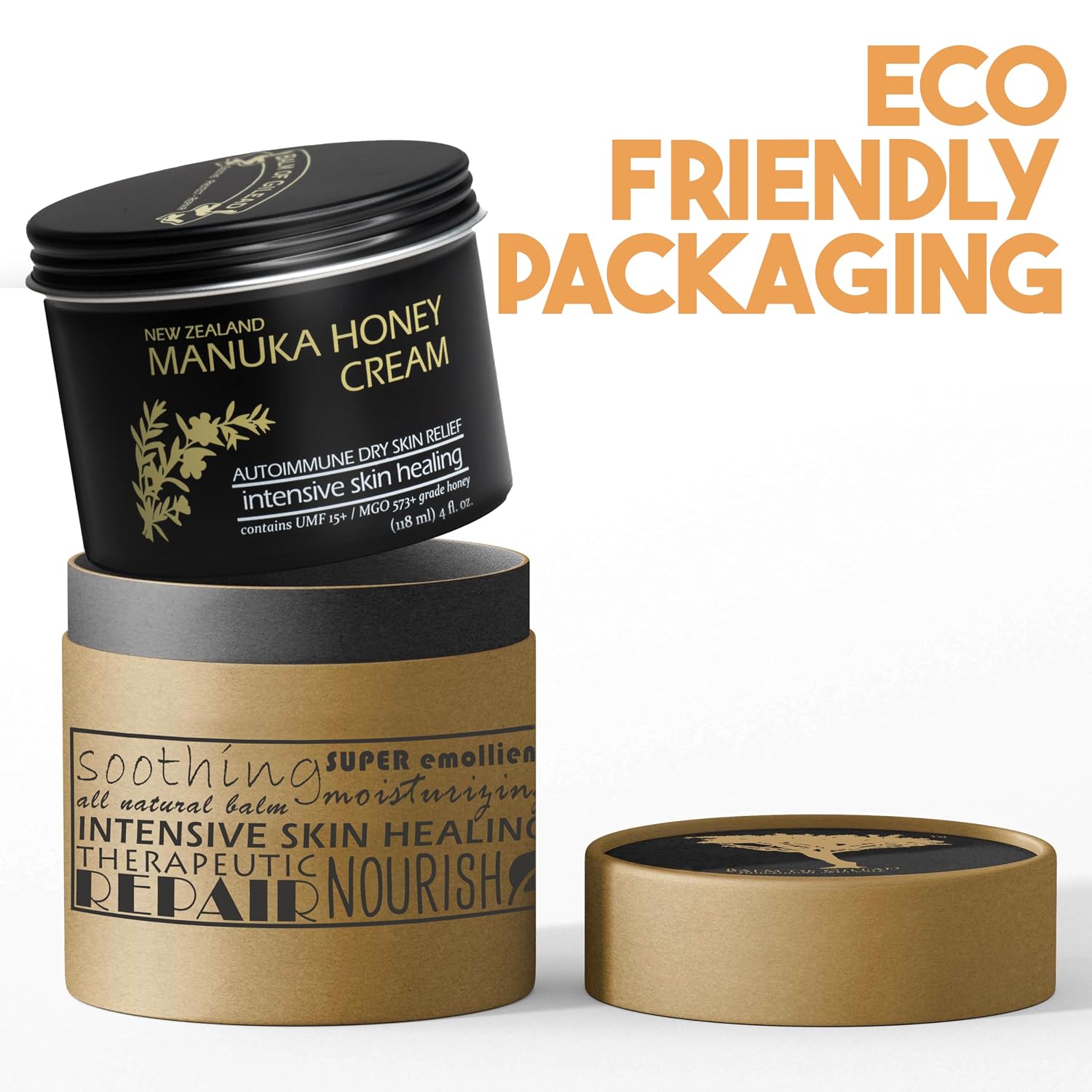 Detalle 2 de BALM OF GILEAD Manuka Eczema Honey Cream Moisturizer with Manuka Honey