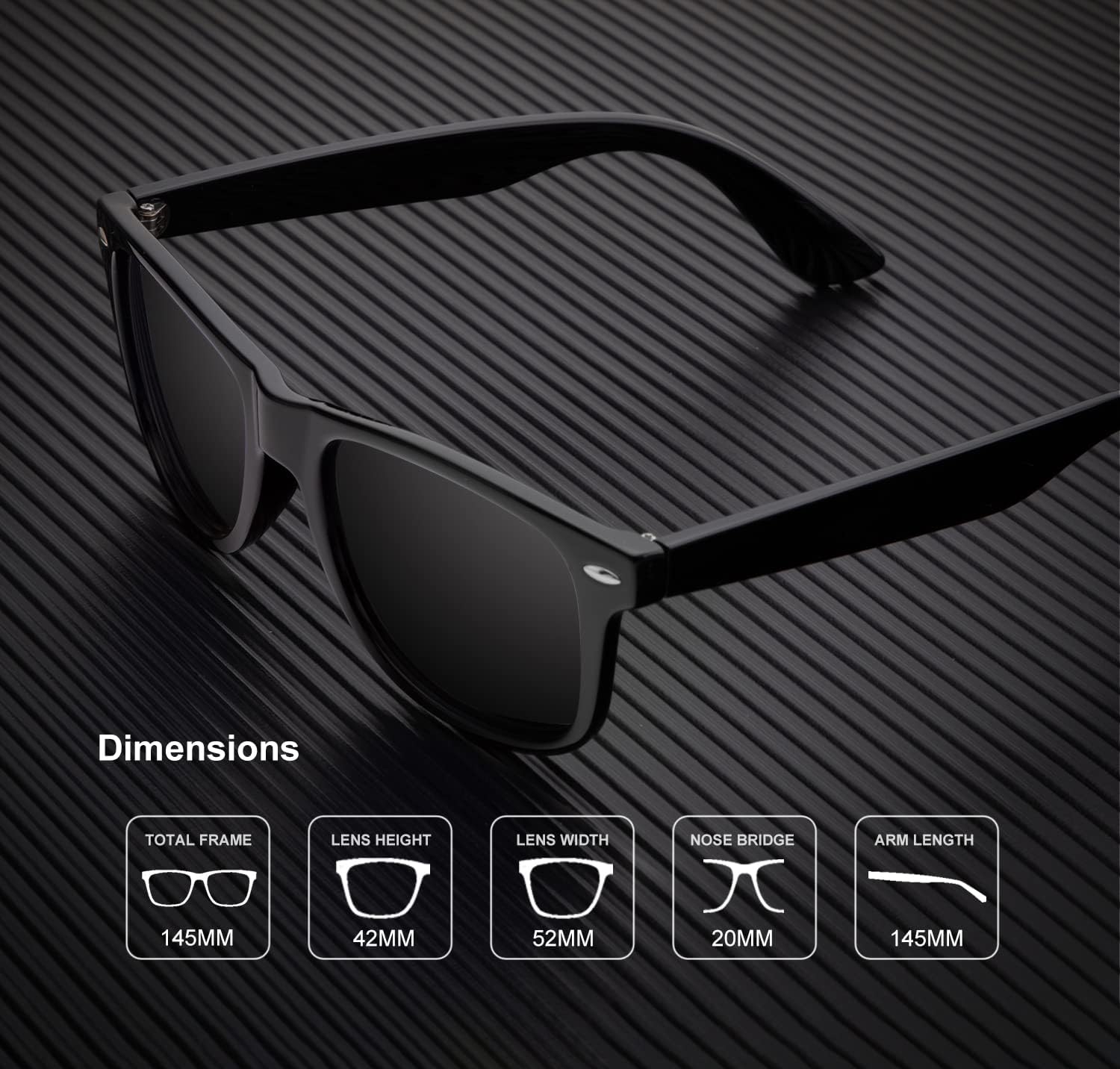 Detalle 1 de KALIYADI Polarized Sunglasses, 3-Pack