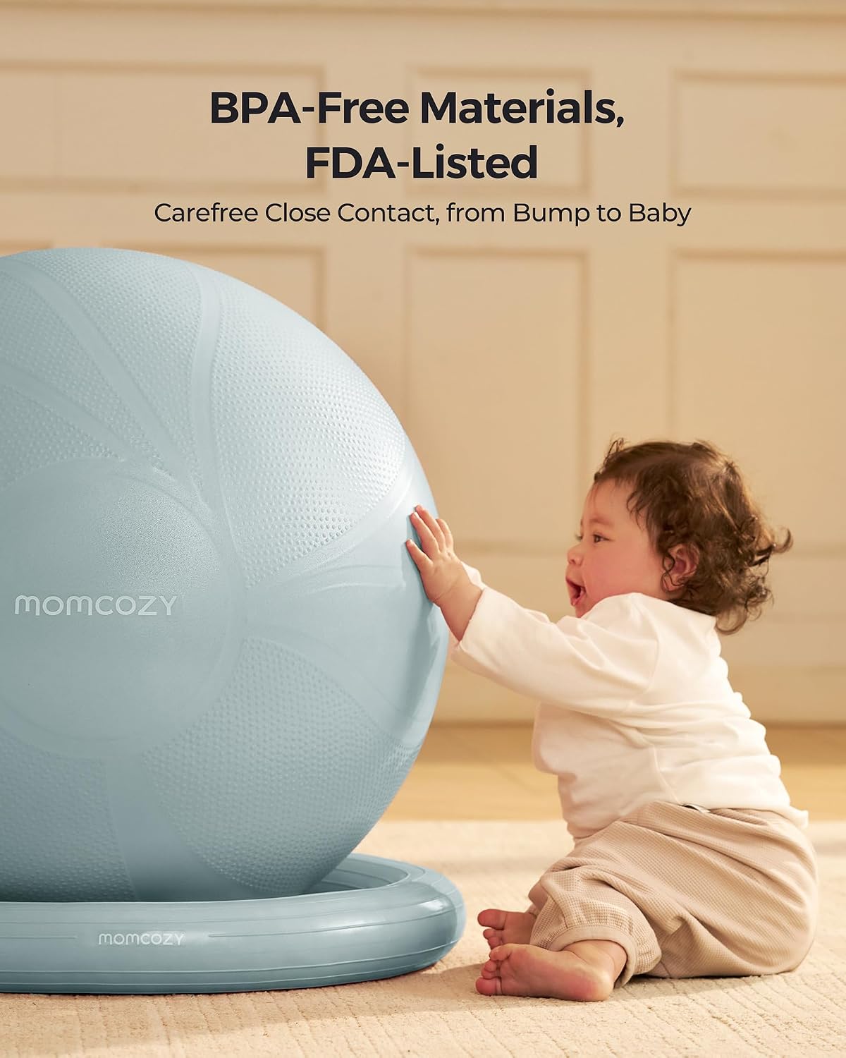 Thumbnail 5 de Momcozy BirthEase Pregnancy Ball Set with App-Based Full-Journey Courses