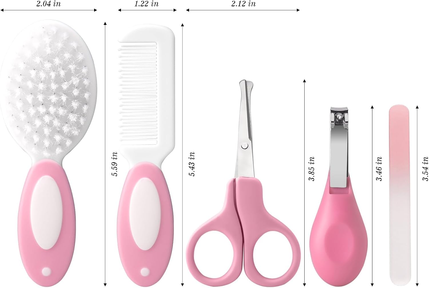 Thumbnail 6 de Baby Grooming Kit Newborn 5-Piece: Safe Essentials for Daily Baby Care