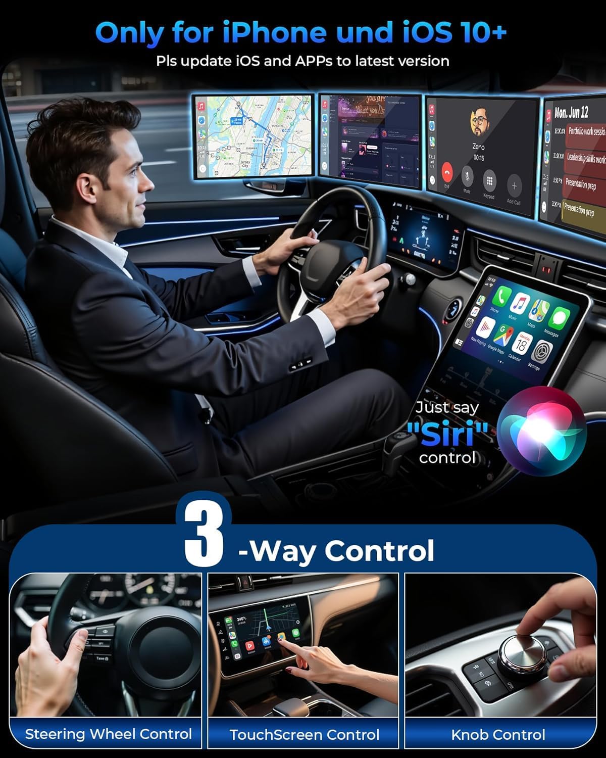 Detalle 1 de TKHIN Wireless CarPlay upgrade for iPhone