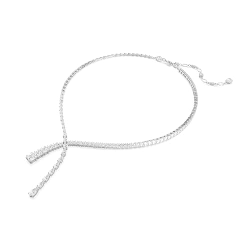 Thumbnail 1 de Swarovski Collar en Y Matrix blanco con baño de rodio 📿