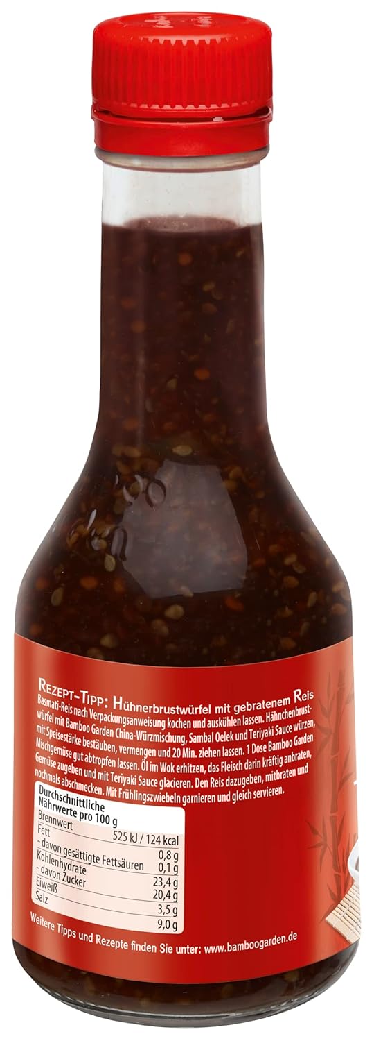Detalle 1 de Bamboo Garden Teriyaki Sauce 200 ml 🍶