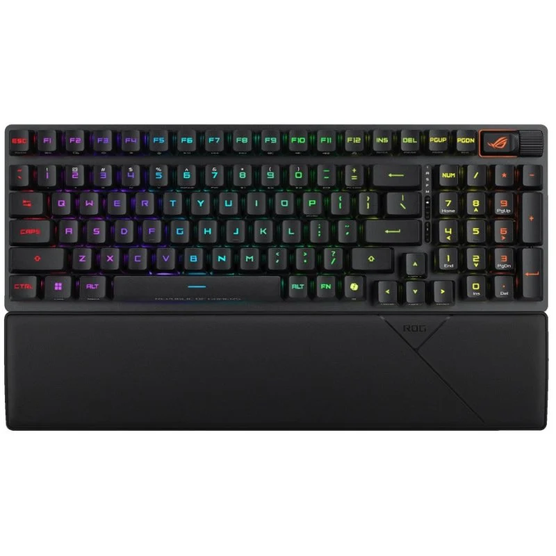 Detalle de ASUS ROG Strix Scope II 96 RX teclado mecánico inalámbrico