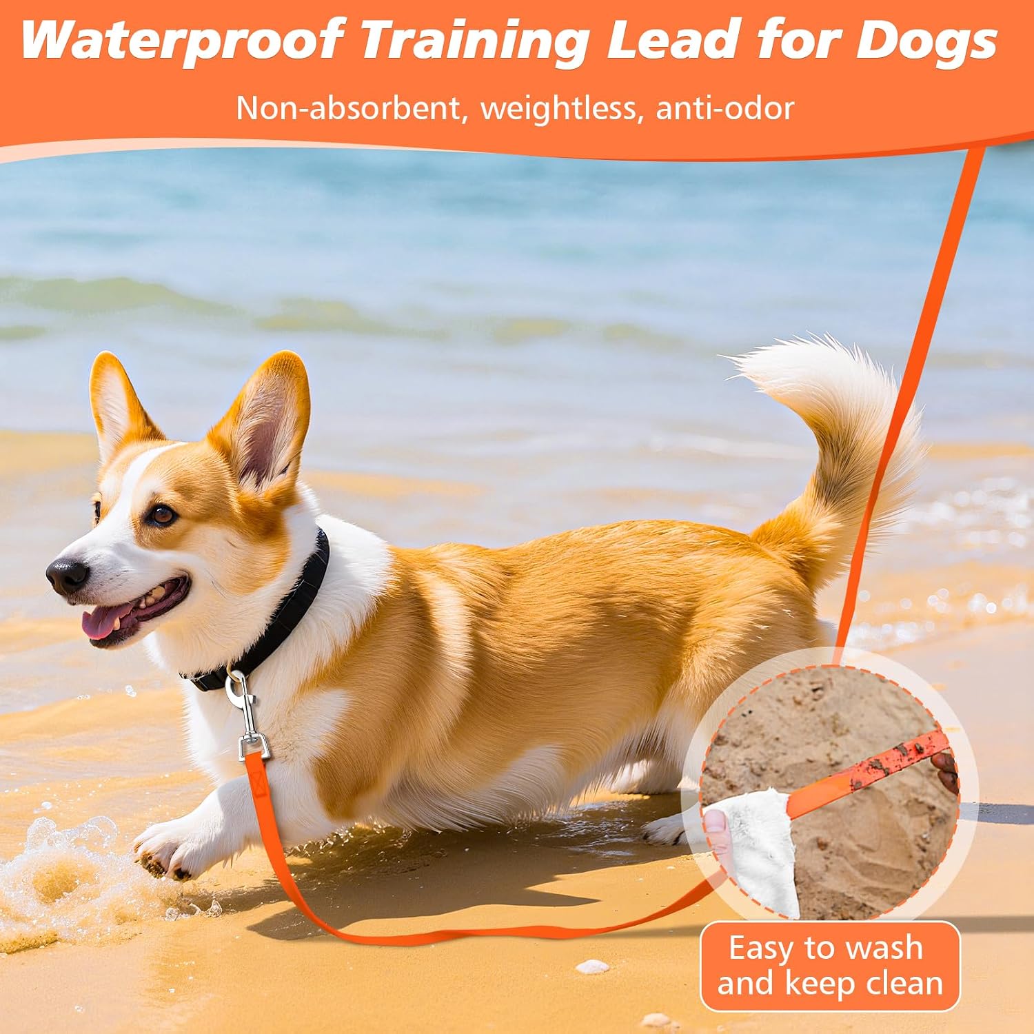 Detalle de X XBEN Waterproof Training Lead 10M