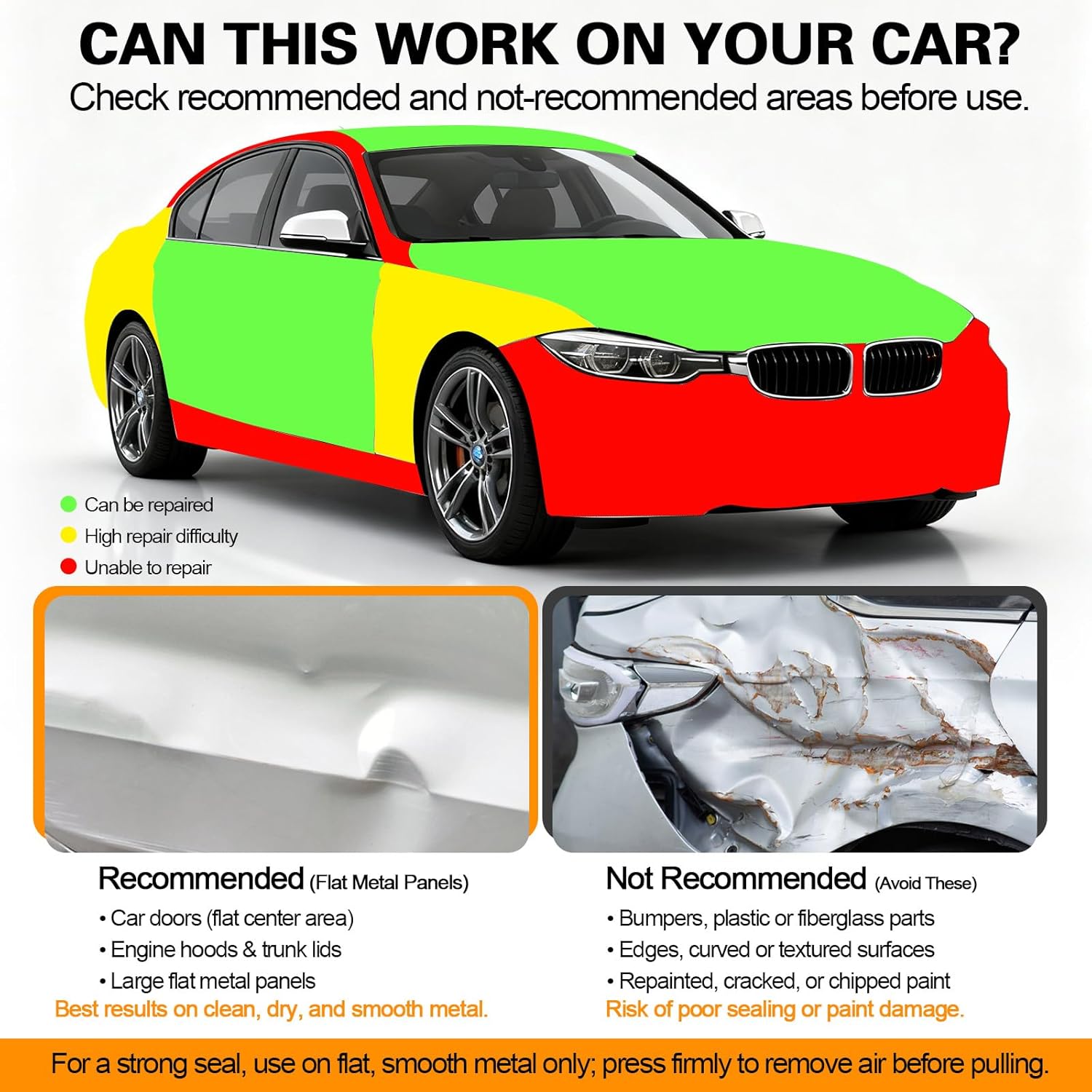 Thumbnail 6 de Car Dent Remover Tool 150 lbs suction